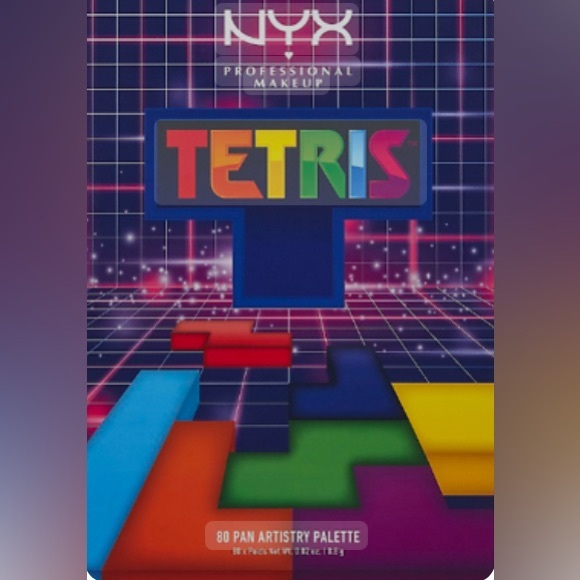 NYX Professional Makeup Tetris 80 piece eyeshadow set - Picture 2 of 3